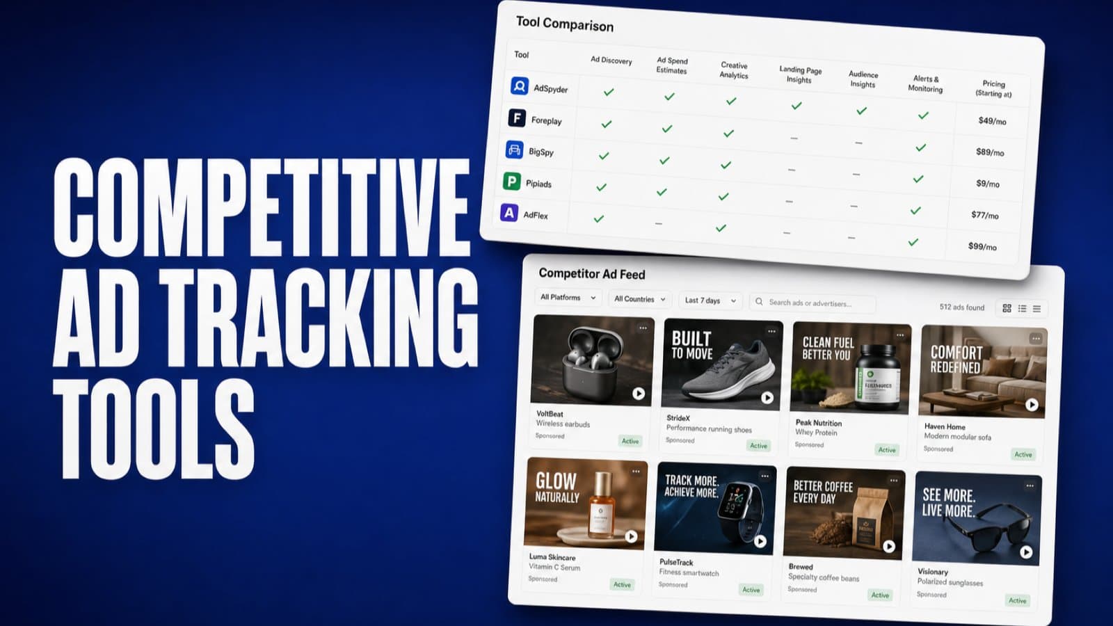 Competitive Ad Tracking Tools: 14 Tested Tools for 2026