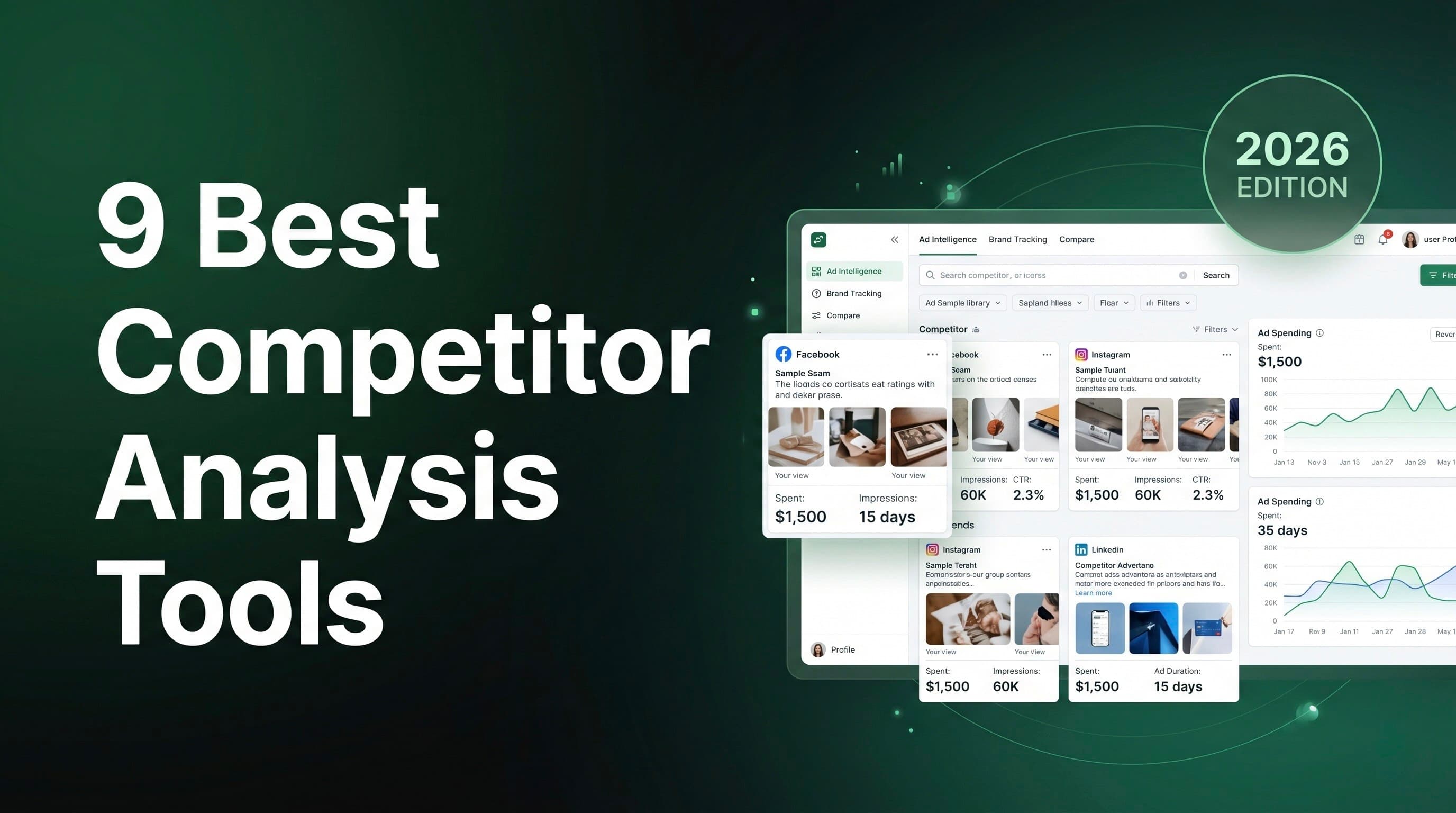9 Best Facebook Ads Competitor Analysis Tools (2026)