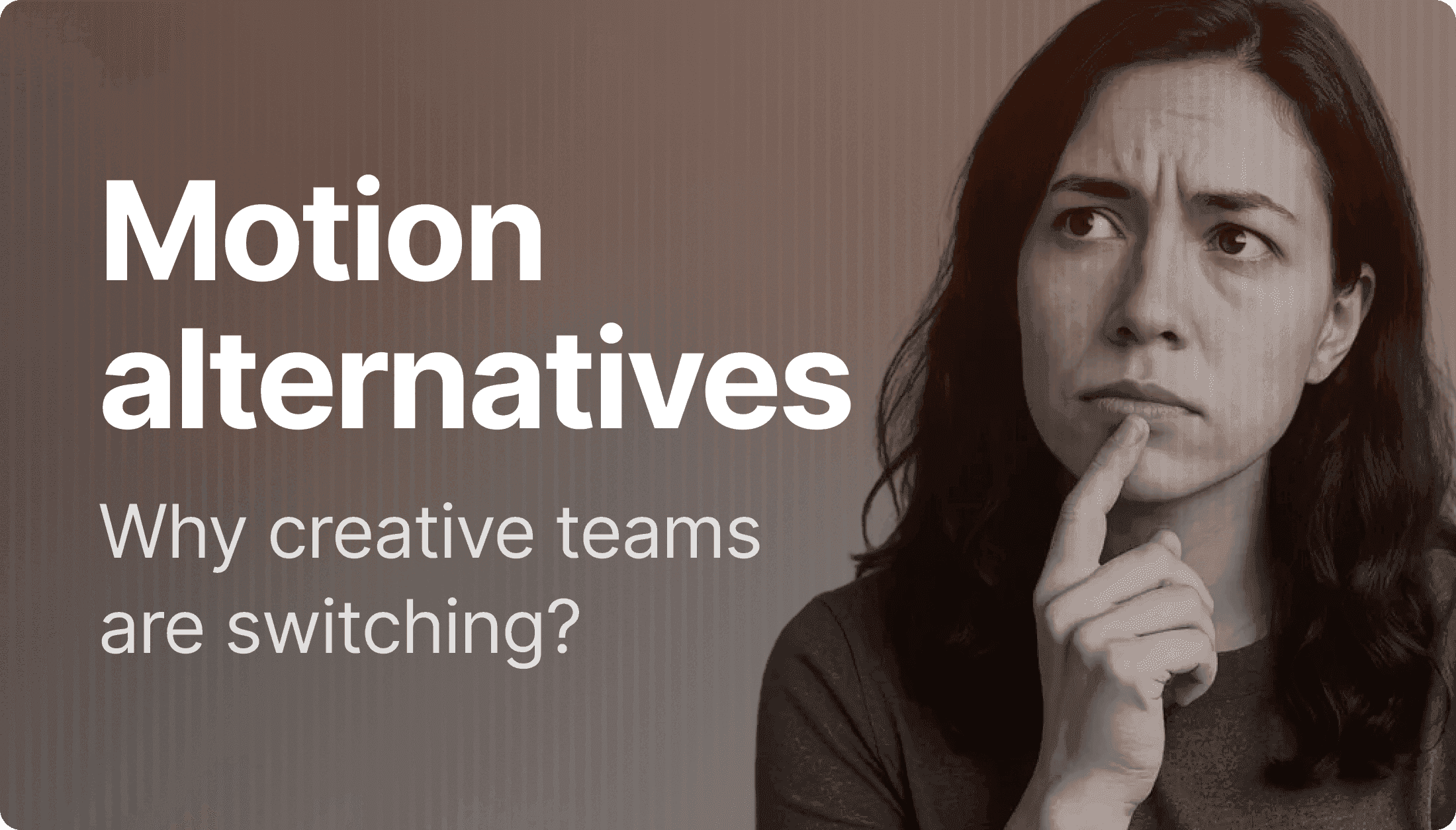 Motion alternatives: why creative teams are switching (and where they're going)