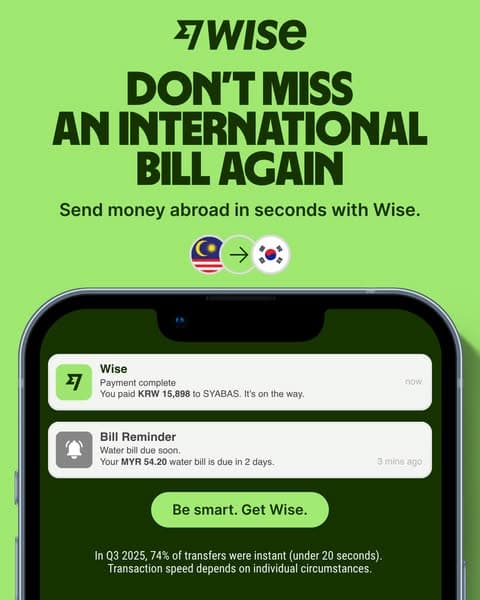 Never miss an international bill again