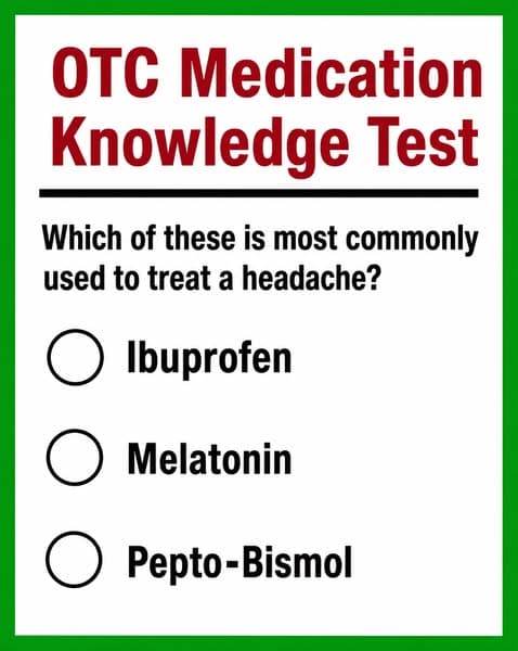💊 Only 1 in 10 Adults Can Correctly Name These OTC Pills