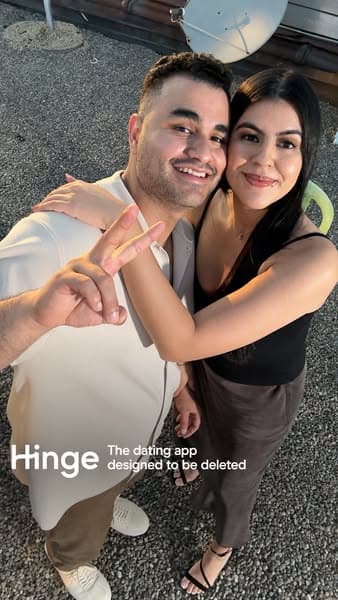 Registrati subito su Hinge.