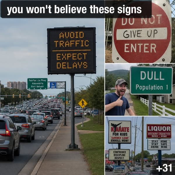 Road Signs That Accidentally Became Comedy Gold