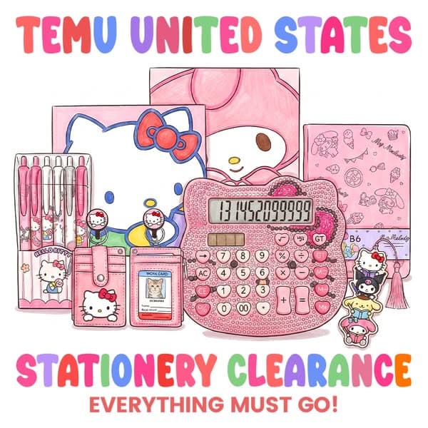 TEMU’s office sale is on