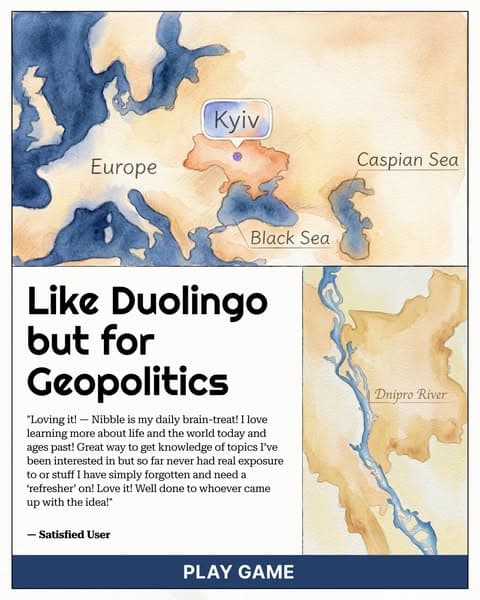 Learn Geopolitics the fun way! 🌎