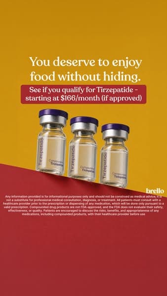 Tirzepatide Plan for $166 per Month