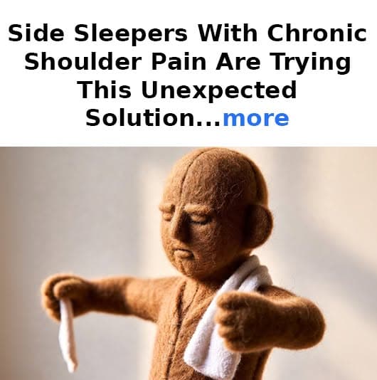 Pain at Night? Try This Pillow Trick (Must Read)