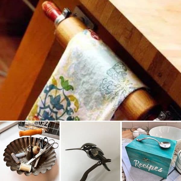 45 Creative Ways To Whip Up New Decor Out Of Repurposed Kitchen Utensils