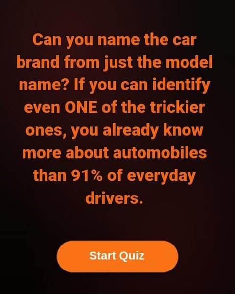 Think You Know Cars? Only True Enthusiasts Can Name All 40 Brands