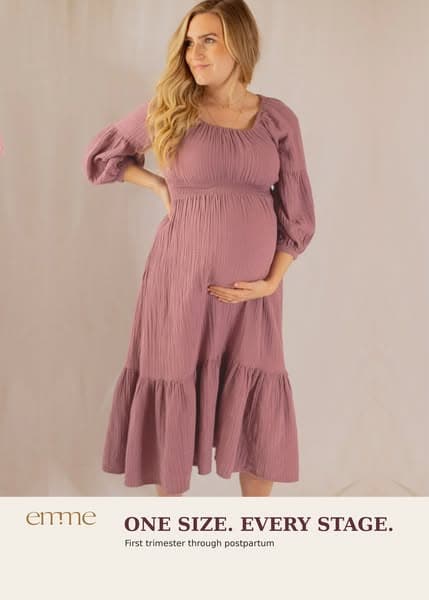 Eliza Dress For Maternity and Postpartum