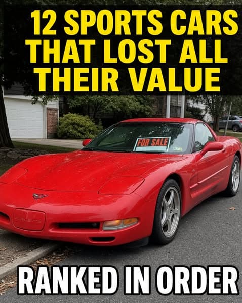 12 Iconic Sports Cars Now Selling For Under $10,000
