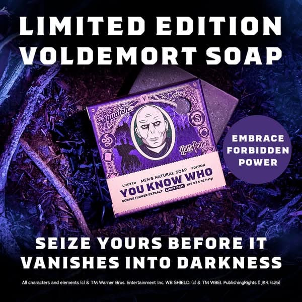 ⚡ HARRY & VOLDEMORT SOAPS🔮