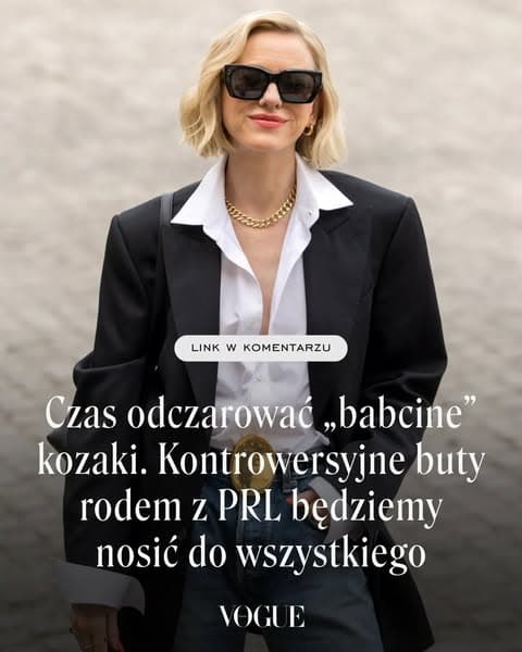 Czas odczarować „babcine” kozaki. Jesienią kontrowersyjne buty rodem z PRL będziemy nosić do wszystkiego