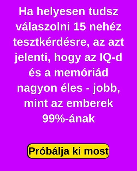 Tegye le a hivatalos IQ tesztet most 👉 👉 👉 👉