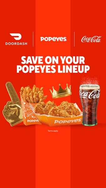 Save on Popeyes and Coke