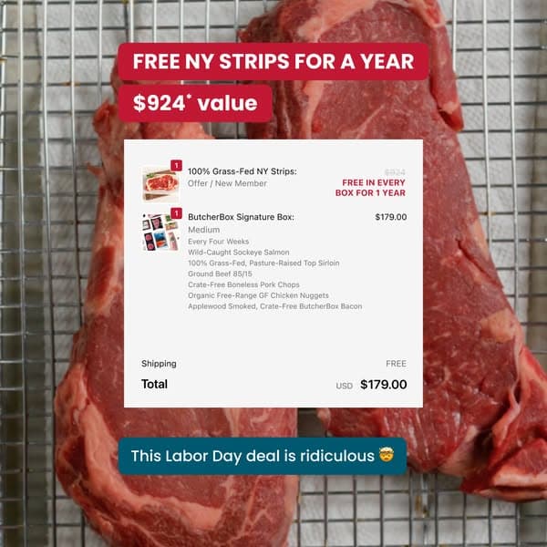 🥩 FREE Steaks for a Year +$100 Off🥩