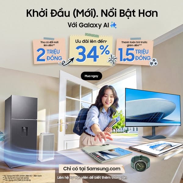 SIÊU ƯU ĐÃI SAMSUNG MỪNG MÙA TỰU TRƯỜNG