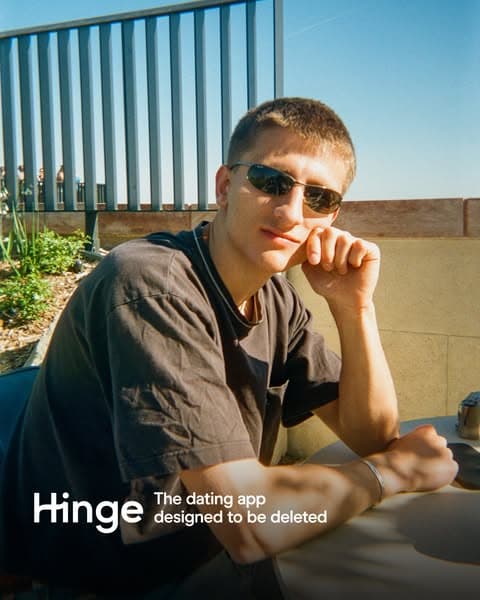 Tilmeld dig Hinge i dag