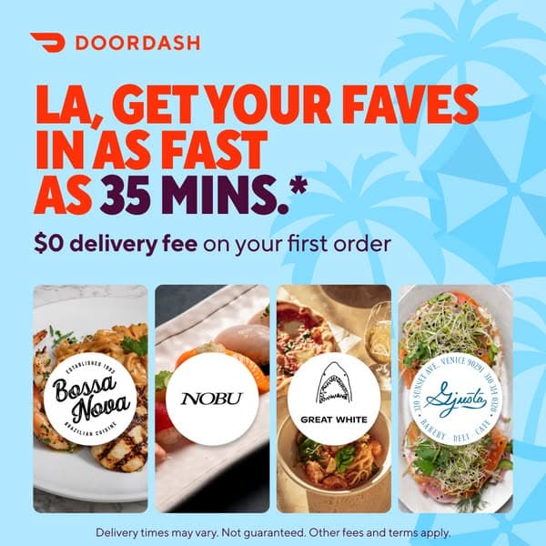 Get fast delivery, LA