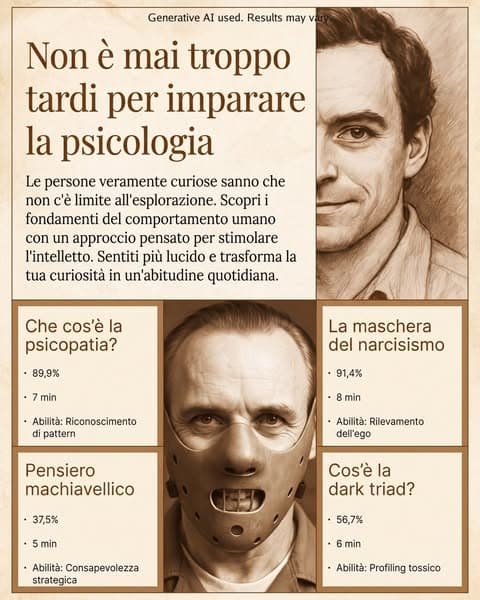 📖 La Psicologia Spiegata Come se Avessi 5 Anni