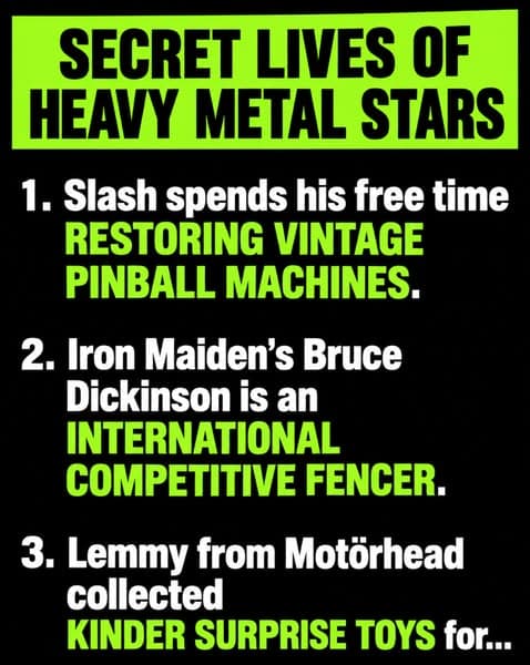 25 Famous Rockers With Shockingly Normal Hobbies