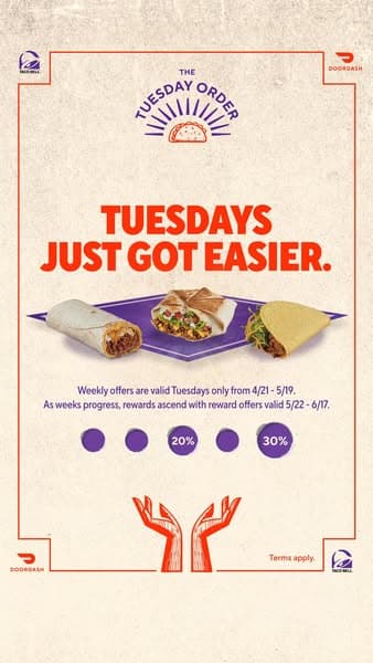 Join the Tuesday Order