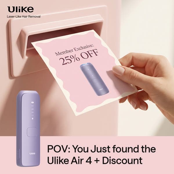 25% OFF Ulike IPL — Member Day