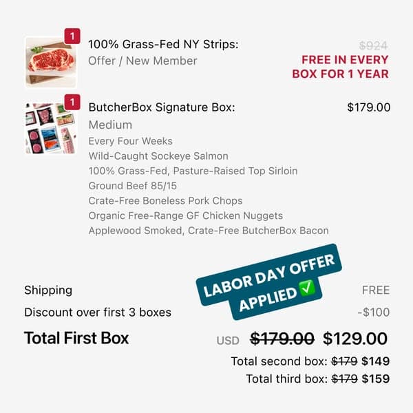 🥩 FREE Steaks for a Year +$100 Off🥩