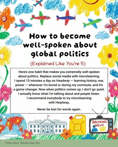 🌍 Finally Understand World Politics—No Degree Required
