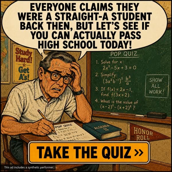 Can You Still Pass High School Today?