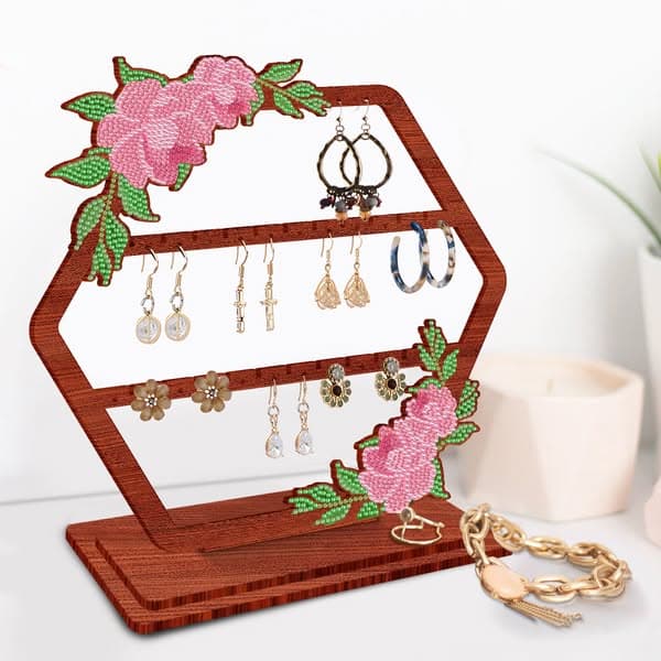 ✨DIY Diamond Painting Earring Holder Kit