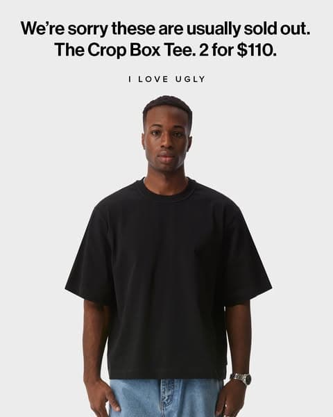 BEST SELLER | Crop Box Tee
