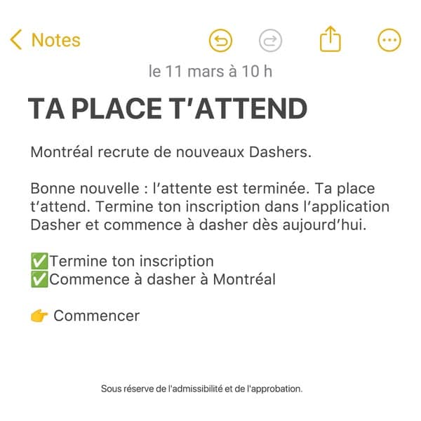 Inscrivez-vous maintenant