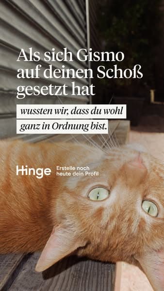 Finde echte Gefühle.