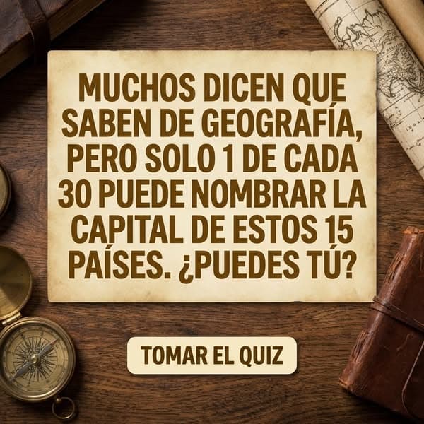 Name The Capital Of Each Country (Spanish)