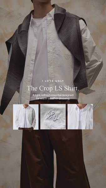 NEW | Crop LS Shirt