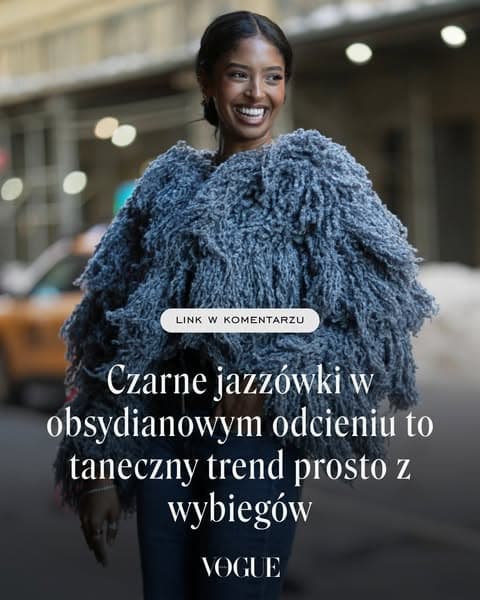 Czarne jazzówki w obsydianowym odcieniu to taneczny trend prosto z wybiegów