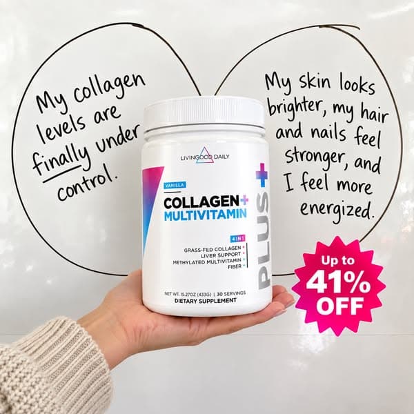 Up To 41% OFF The Livingood Daily Collagen + Multi