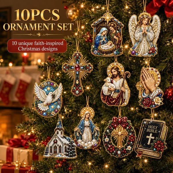 🔥On Sale🔥Diamond Special Shape Pearl Art Hanging Ornament Kit