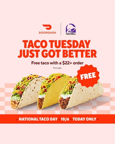 Free Taco from Taco Bell®
