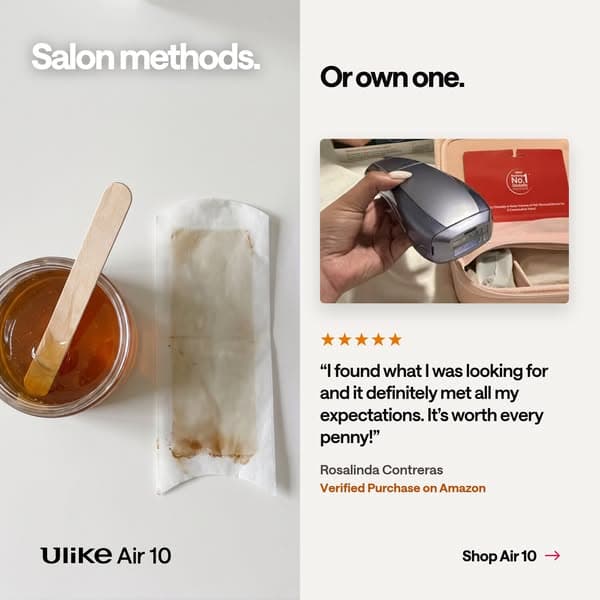 Say Goodbye to Hair - Shop Ulike Air10’s Fast & Painless Hair Removal Now!
