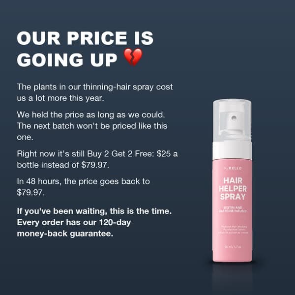 A note from Dr. Holmes on our price