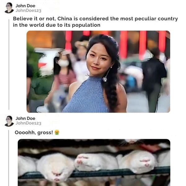 35+ Most Bizarre Things You Can Only Find In China