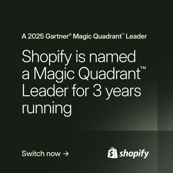Switch to Shopify now