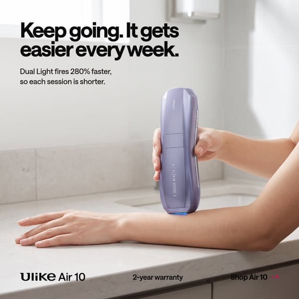 Say Goodbye to Hair - Shop Ulike Air10’s Fast & Painless Hair Removal Now!