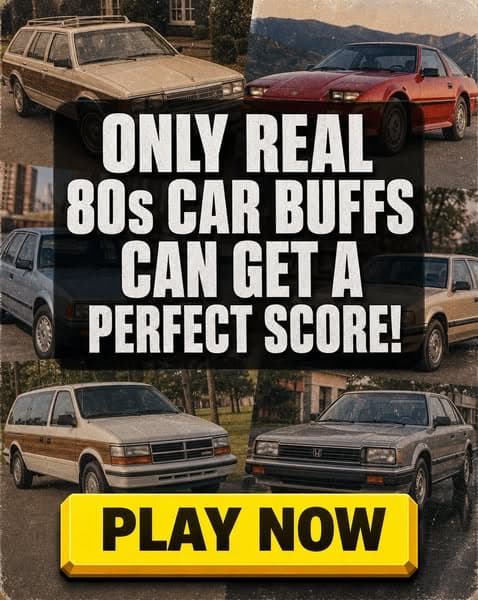 🛠️ If You Miss Question #5, You Failed 80s Car History 📉