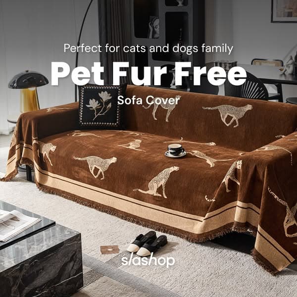 Up to 50% Off Sofa Throws for Pet Owners!