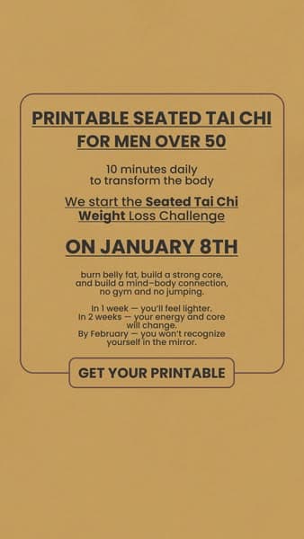 Last chance to join the Tai Chi challenge!