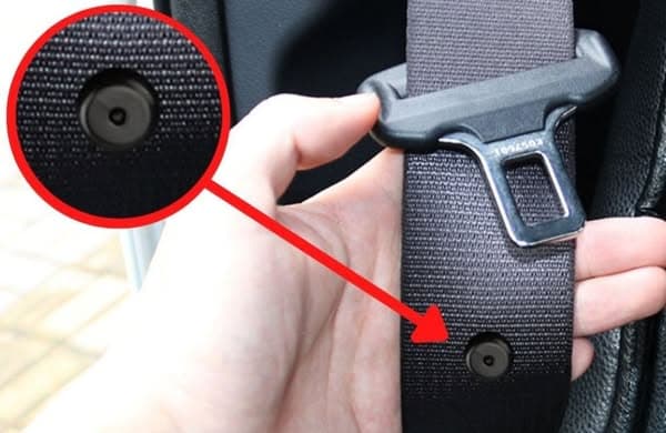 Have You Ever Noticed This Tiny Button On Your Seatbelt?