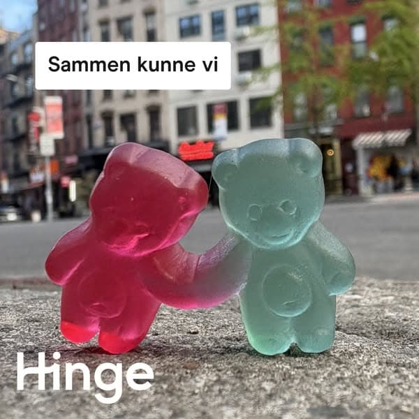 Tilmeld dig Hinge i dag.